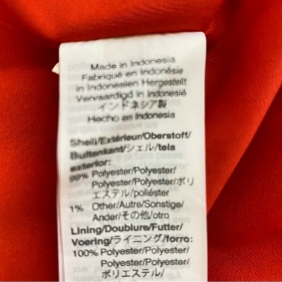 Madewell Floral Tiered Sleeves Peplum Top. Shimmery Red Sz 00 - Picture 12 of 12